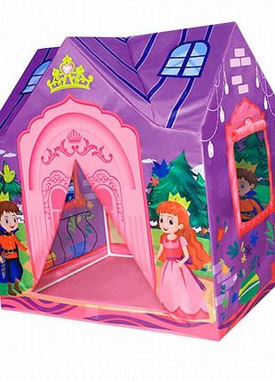 Палатка детская каркасная «замок принцессы» bambi mr 1304, 95х70х105 см, для девочек