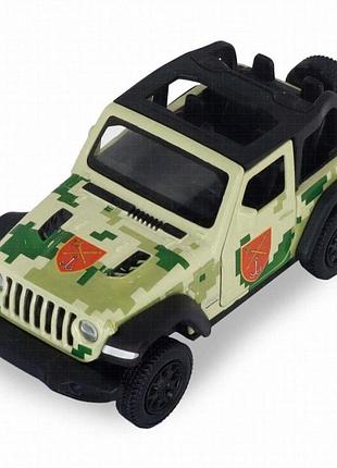 Автомодель jeep wrangler rubicon «юг» technodrive 250398um, масштаб 1:32, металлический корпус
