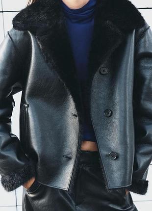 Двостороння дублянка zara 3