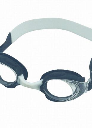 Детские очки для плавания newt swim goggles ne-pl-55-mlt-bk серо-белые