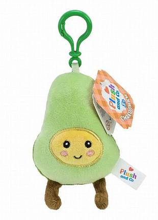 М'який брелок-іграшка авокадо plush and co plc25081, 10 см, різнокольоровий