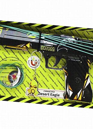 Збиральна модель гумового пістолета "desert eagle predator" de-p