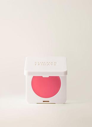 Кремові румʼяна summer fridays blush butter balm