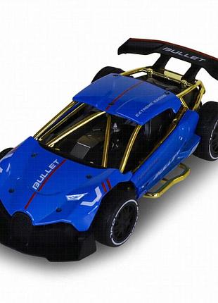 Машинка на радиоуправлении extreme racing sl-8213arhb, синий, с подсветкой