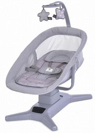 Гойдалка-шезлонг bambi 8305 з таймером, сіткою та bluetooth