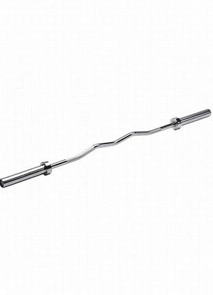 Олимпийский гриф newt ne-ol-w-120 w-образный, 1,2 м, 50 мм, 7 кг