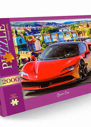 Пазл "sport car" danko toys c2000-01-10, 2000 элементов