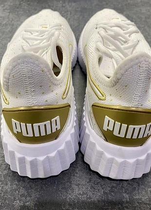 Кросівки жіночі puma білі, розмір 37.5, довжина устілки 23.5-24 см