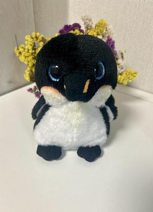 М'яка іграшка пінгвін keel toys sparkle eyes (блискучі очі)