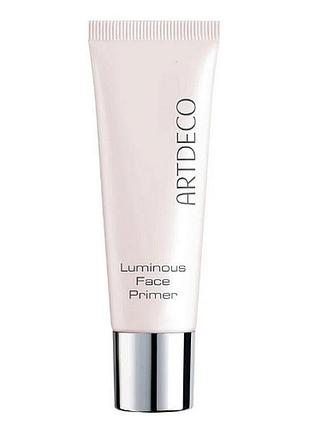 Праймер із природним сяйвом artdeco luminous face primer 25 мл