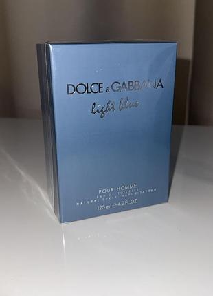 Парфуми чоловічі dg light blue парфюм 125 мл італія духи шлейфові