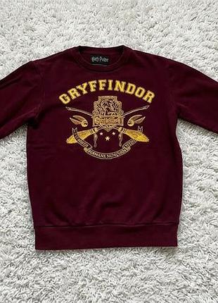Бордовый свитшот harry potter «gryfffindor quidditch»