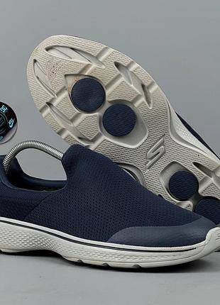 Skechers gowalk 4 кросівки спортивне взуття спортивные кроссовки для залу тренувань бігові беговая обувь трекінгові трейлові зручні легкі скечерс
