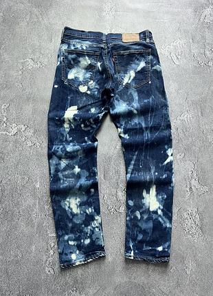 Vintage винтажные джинсы levi’s 512 левайс tie die тай дай bootcut flared будкат клеш size 32/30 размер 32/30