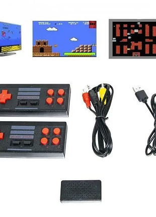 Приставка на 620 ігор extreme mini game box з джойстиками