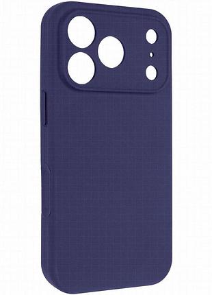 Чохол silk full camera protective (aa) no logo для apple iphone 17 pro max (6.9") синій / deep navy