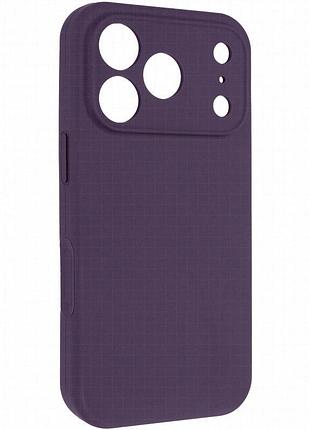 Чохол silk full camera protective (aa) no logo для apple iphone 17 pro max (6.9") фіолетовий / elderberry