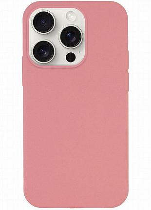 Чохол silk full protective (aa) no logo для apple iphone 15 pro max (6.7") рожевий / light pink