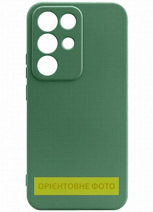 Чохол tpu getman liquid silk full camera для realme note 80 зелений / dark green