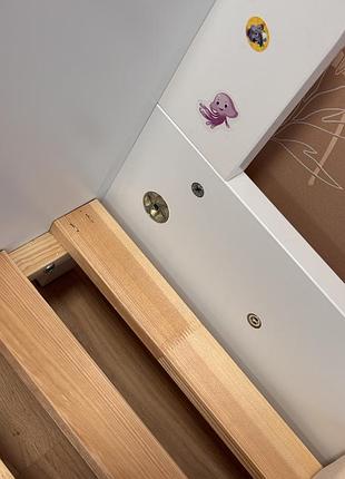 Дитяче ліжко ikea біле 5