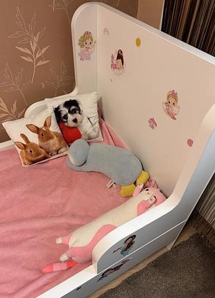 Дитяче ліжко ikea біле 2