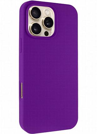 Чохол silk full protective (aa) no logo для apple iphone 16 pro max (6.9") фіолетовий / ultra violet