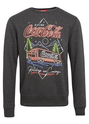Різдвяний новорічний світшот primark "свято наближається" coca-cola
