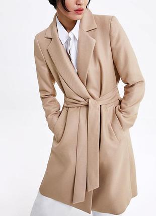 Удобное пальто zara 2