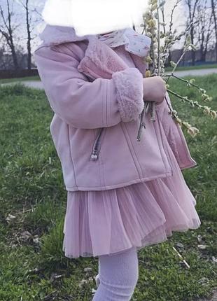 Косуха -дублянка для дівчинки 4