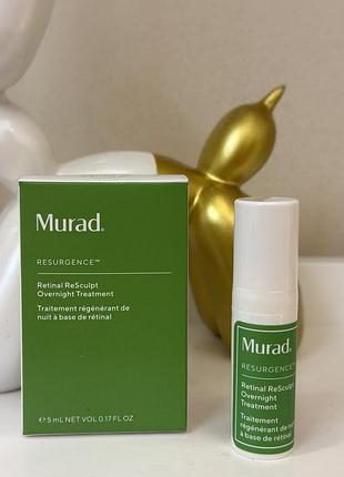 Нічна сироватка з ретинолом  murad resurgence retinal resculpt overnight treatment