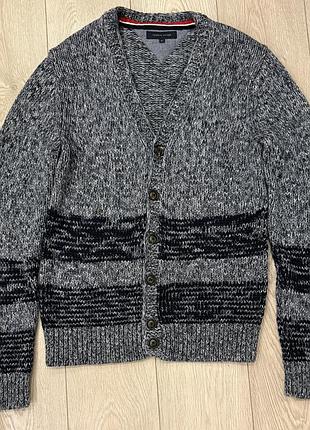 Чоловічий в'язаний кардиган tommy hilfiger (оригінал)