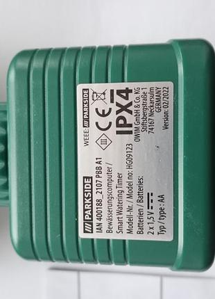 Контролер зрошення parkside bluetooth pbb a1 2