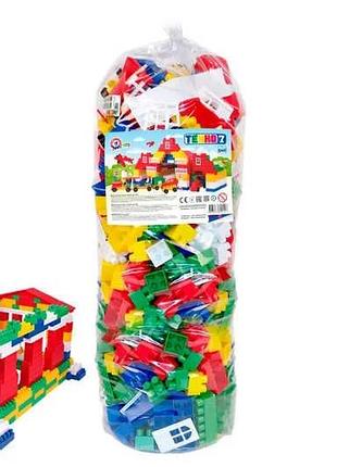 Гр конструктор №7 0557 (3) "technok toys" 540 деталей у пакеті