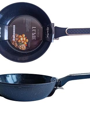 Gt-2701-24 сковорода глубокая lume 24х6,8см, gusto