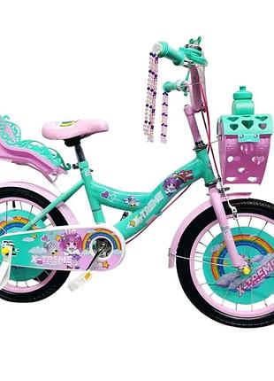 Велосипед x-treme princess 26.16-03, к16 сталь, зеленый