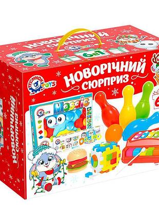 Гр набір іграшок технок 8829 (3) "technok toys", скилофон, сортер, логічні ігри, мозаїка, у коробці