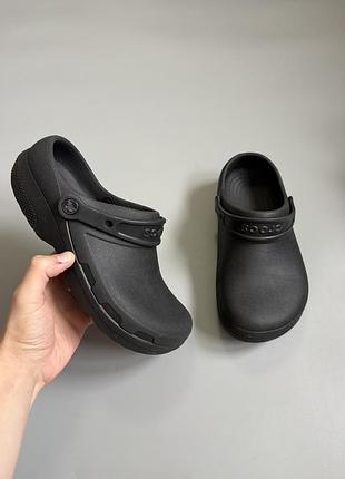 Крокси crocs specialist 2 black 39(24.5cm) baya clog