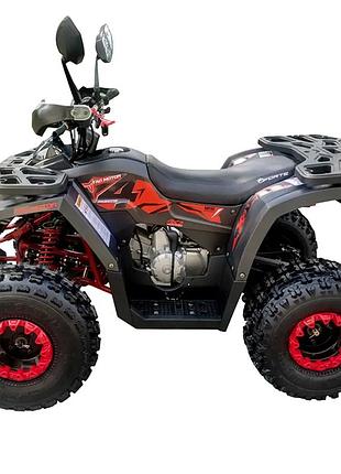 Квадроцикл forte shark ii 125 черно-красный