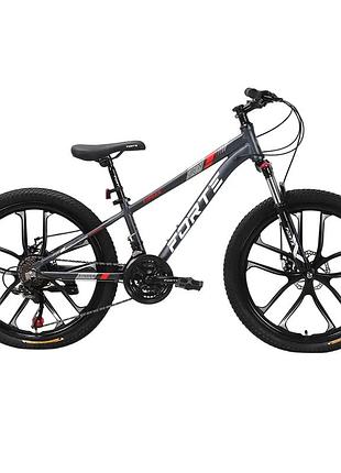Велосипед forte finder 26.2412-02s, к24 р12 алюм, темно-сірий
