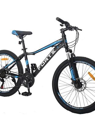 Велосипед forte warrior 26.2412-06s, к24 р12 сталь, синий