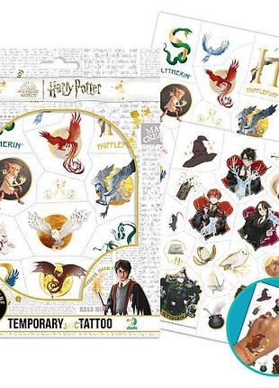 Гр набір дитячих тимчасових татуювань "harry potter" 200506 (50) "dodo", 45 татуювань