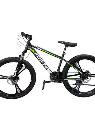 Велосипед forte ranger 26.2615-02s, к26 р15 алюм, черно-зеленый