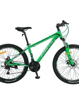 Велосипед forte extreme 25.2717-06s, к27,5" р17" алюминий, зеленый