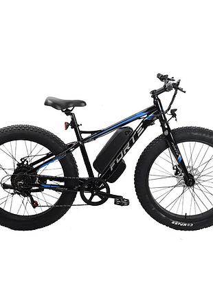 Велосипед акумулятоний forte nexus рама 17", колеса 26", чорно-синiй