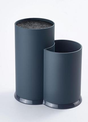 Gt-6802 подставка для ножей альфа и кухонных аксессуаров gusto, 20.2×12.2×22см