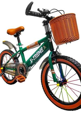 Велосипед x-treme retro 25.16-01, к16 сталь, зеленый