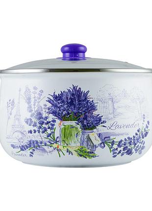 Лаванда gt-t-120-l кастрюля gusto 20 см, 4,0 л