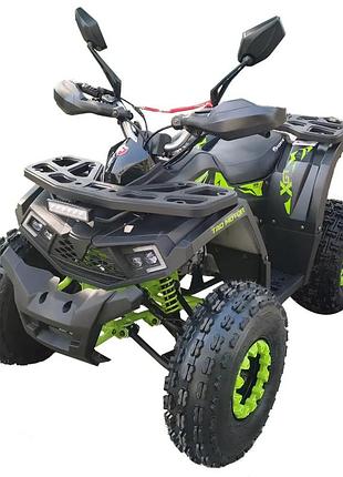 Квадроцикл forte shark ii 125 черно-зеленый