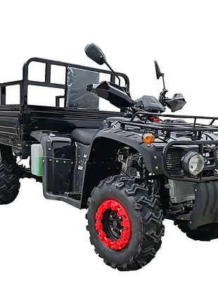 Квадроцикл грузовой forte atv250bs-t черный