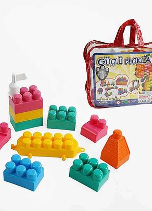 Гр конструктор 2085 (28) "guclu", 40 деталей, у сумці